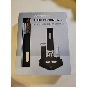 Ambiano Electric Wine Set – NEW in Box • Electric Wine Opener Set